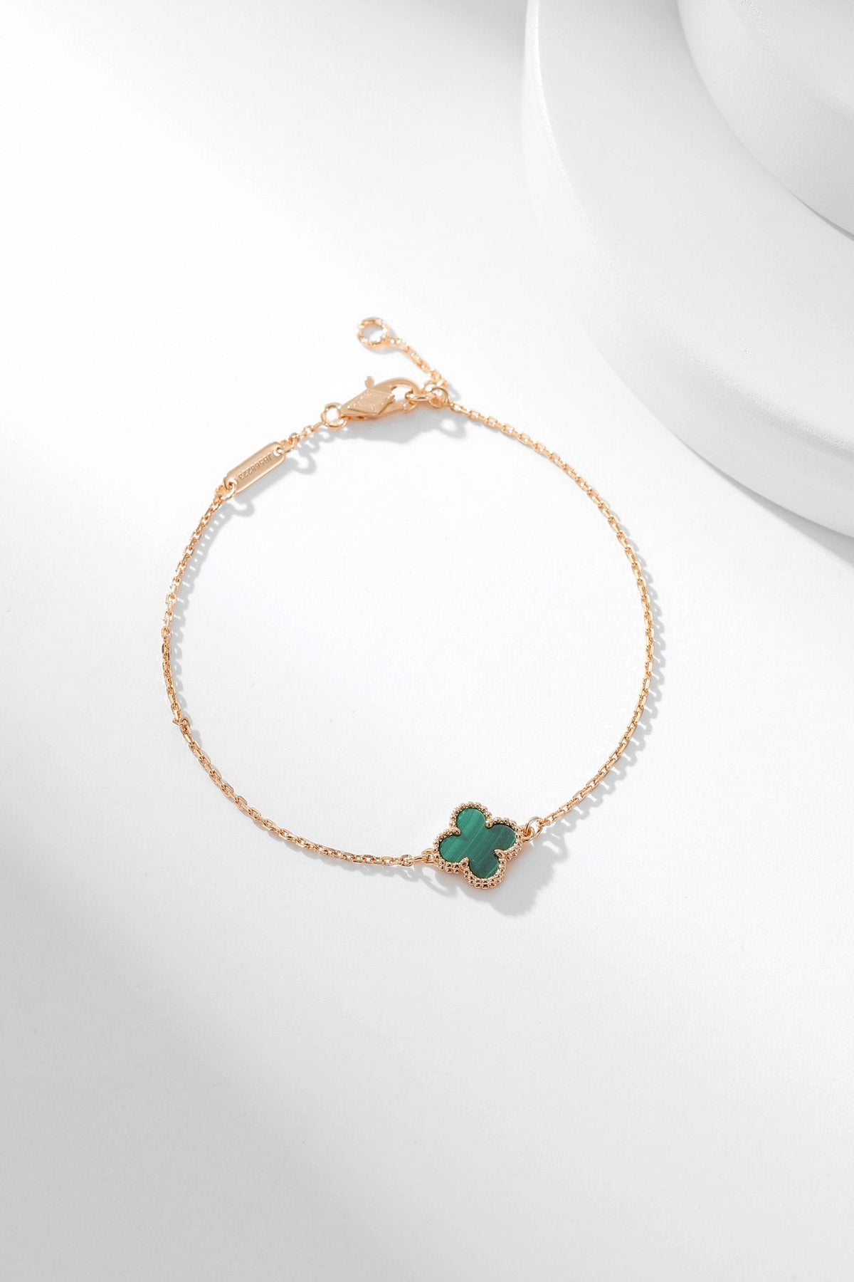 [⭐Maelin]CLOVER BRACELET MALACHITE 1 MOTIF