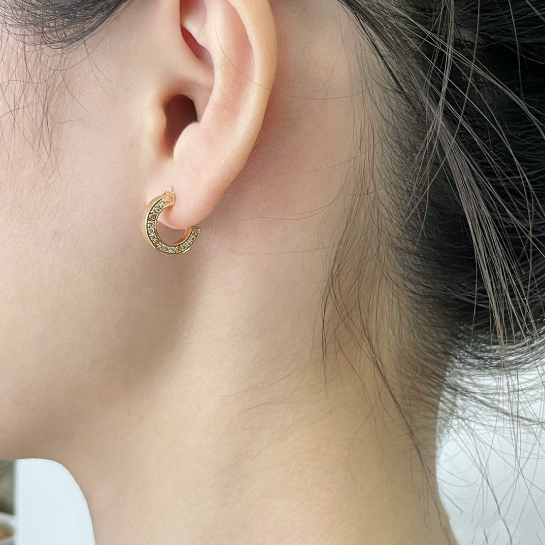 [⭐Maelin]LOVE DIAMOND EARRINGS