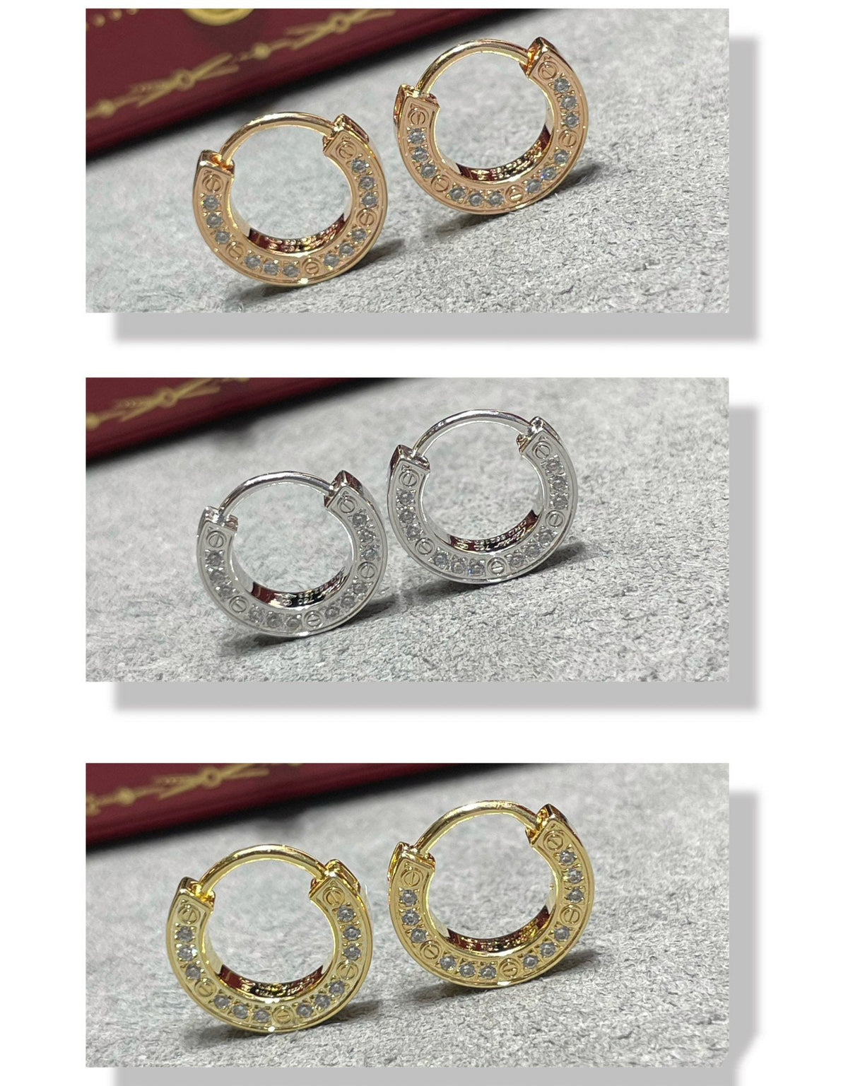 [⭐Maelin]LOVE DIAMOND EARRINGS