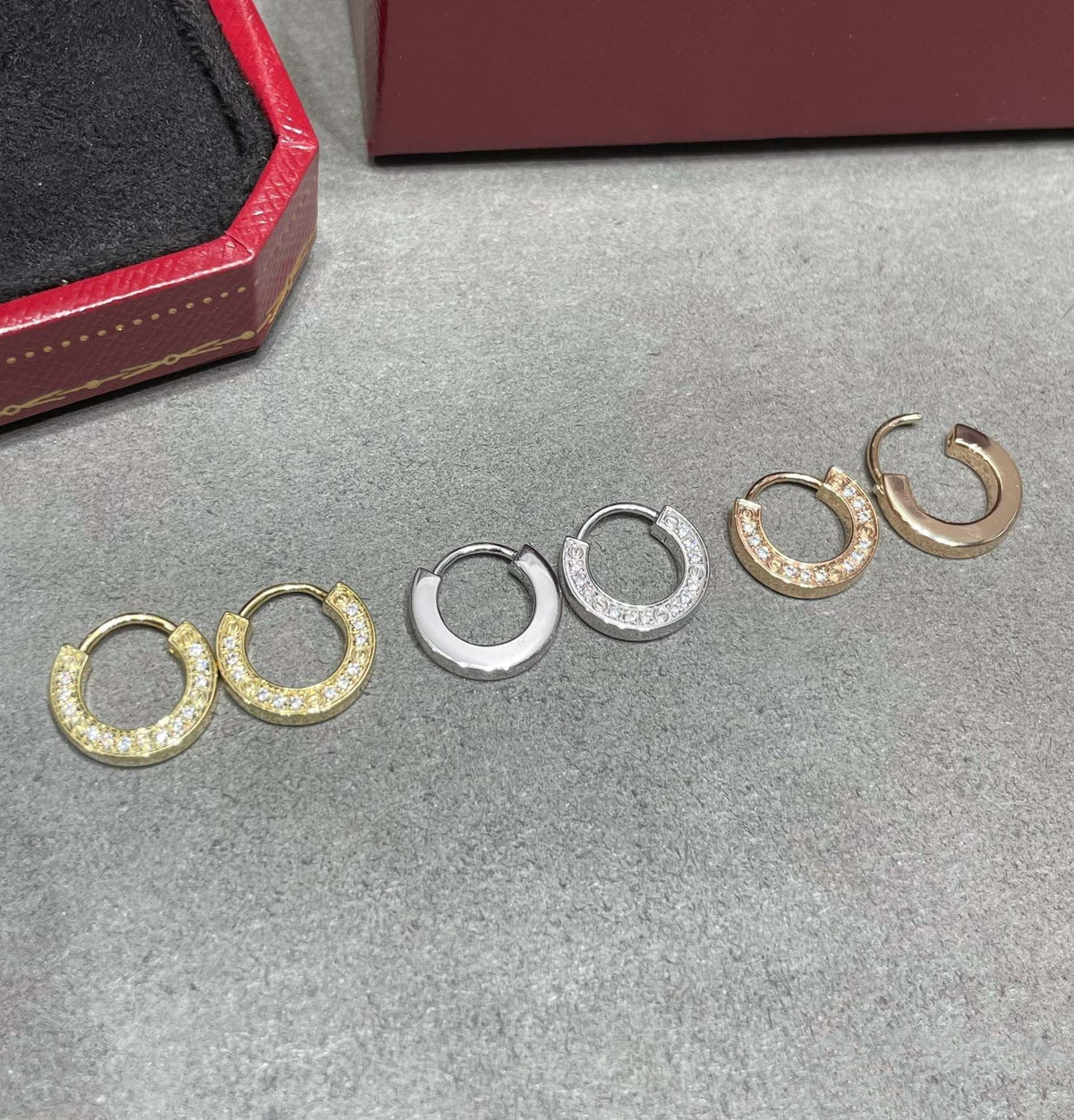 [⭐Maelin]LOVE DIAMOND EARRINGS
