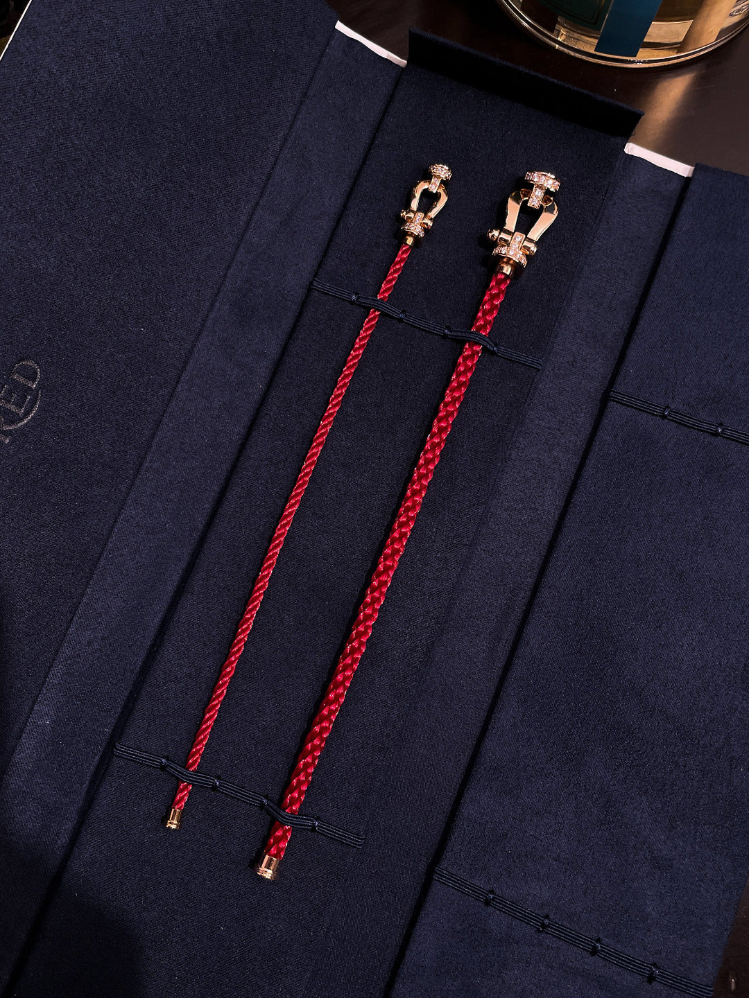 [⭐Maelin]FORCE 10 HALF DIAMOND PINK GOLD RED CORDERI LARGE AND MEDIUM MODEL