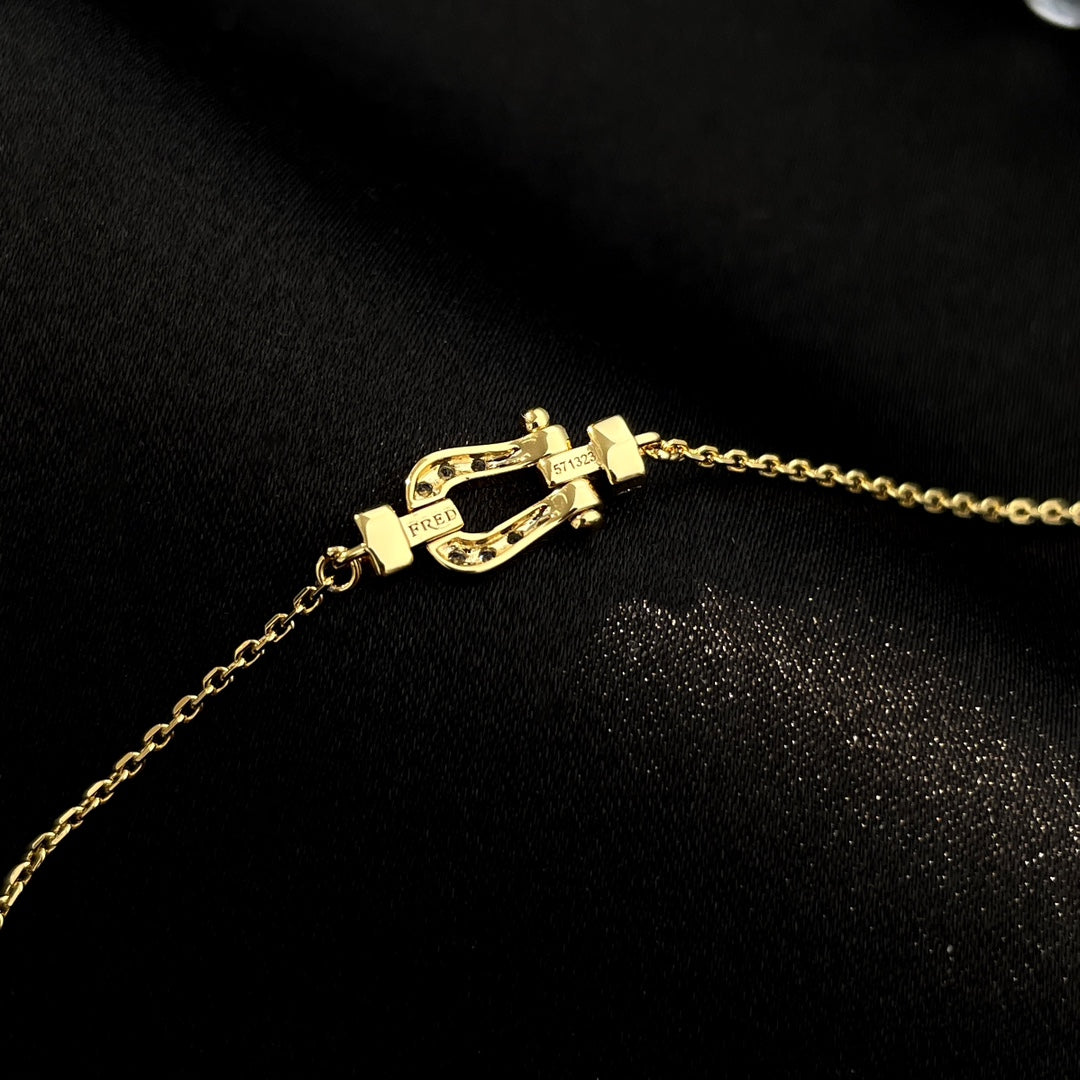 [⭐Maelin]FORCE 10 FULL DIAMOND BUCKLE CHAIN LINK MINI MODEL