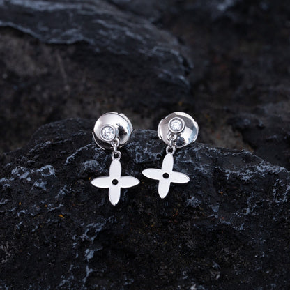 [⭐Maelin]VIDYLLE SILVER DIAMOND MINI DROP EARRINGS