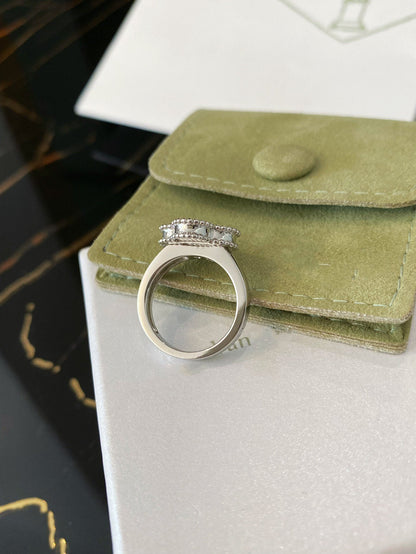 [⭐Maelin]CLOVER SILVER RING