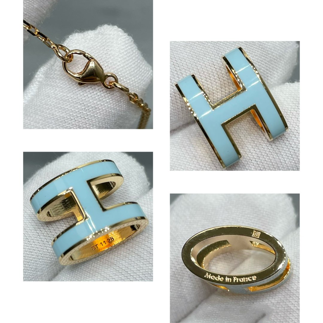 [⭐Maelin]POP H SKY BLUE NECKLACE