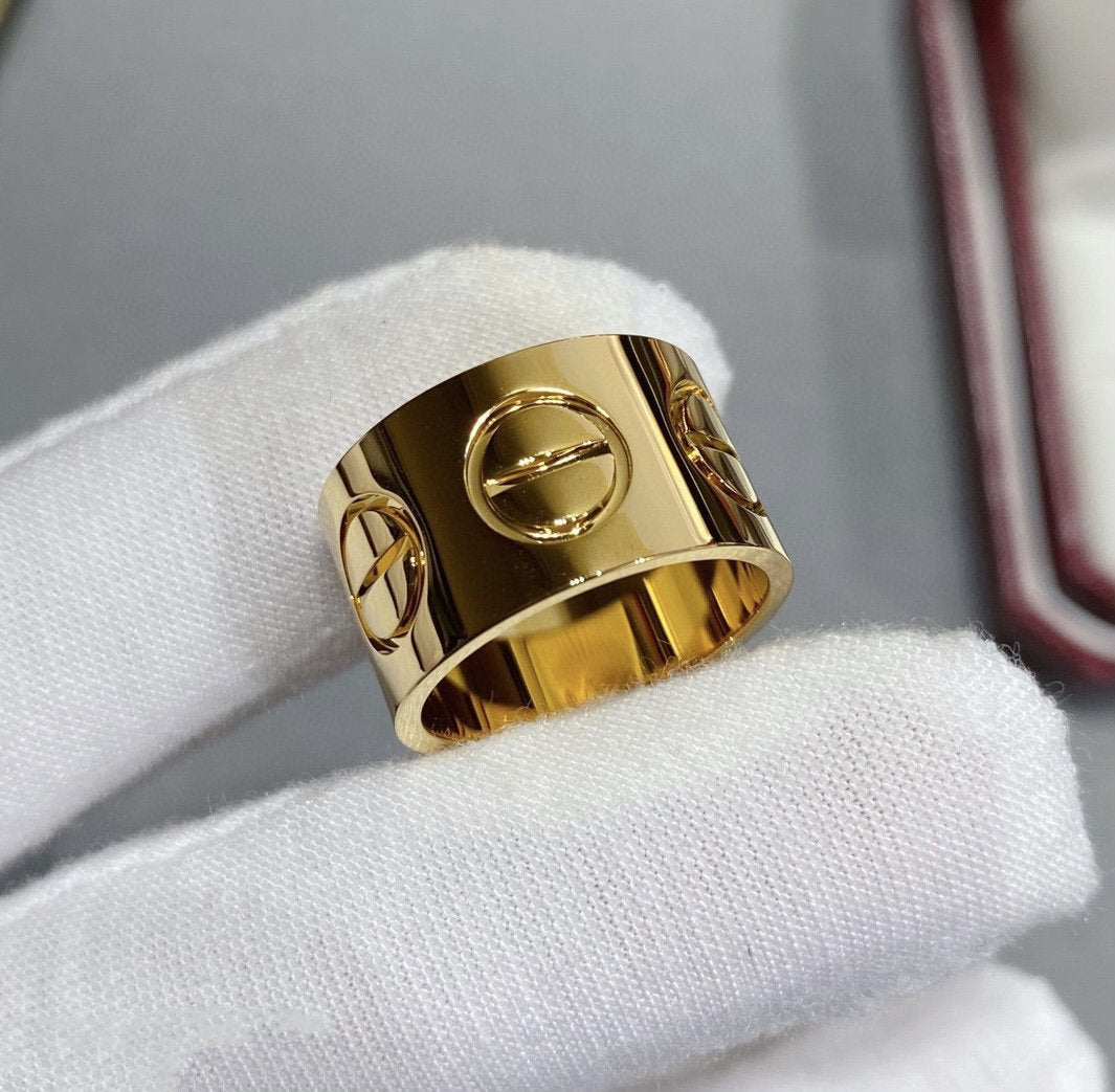 [⭐Maelin]LOVE 11MM LARGE RING