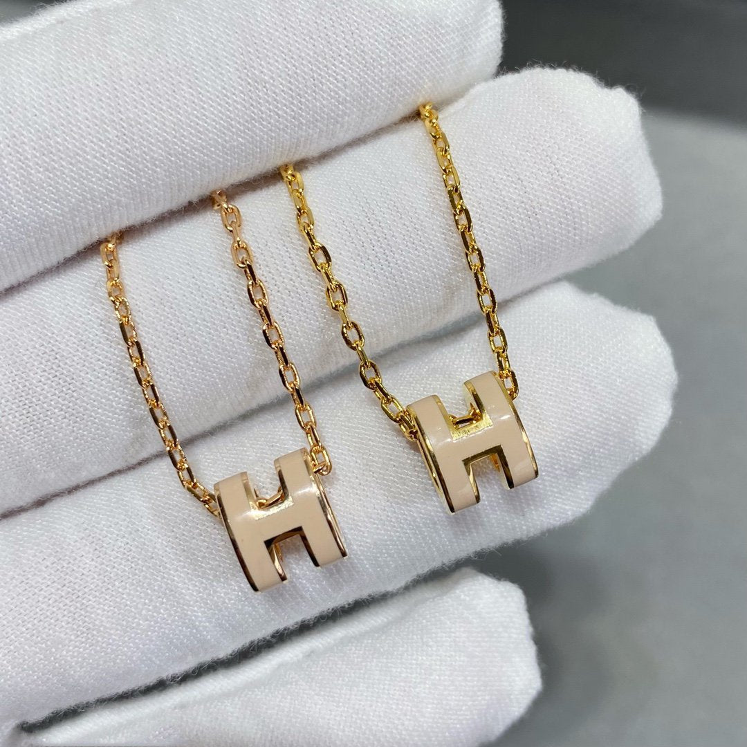 [⭐Maelin]MINI POP H NECKLACE