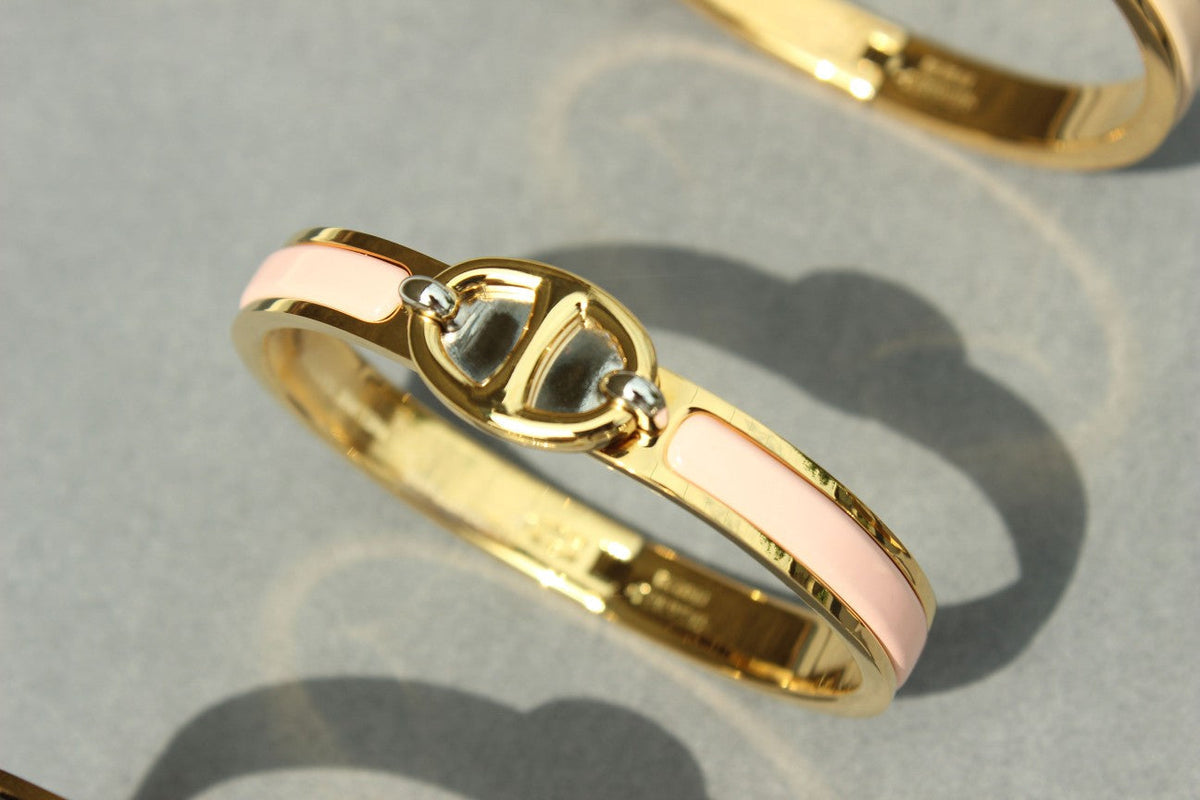 [⭐Maelin]CLIC CHAINE GOLD BRACELET