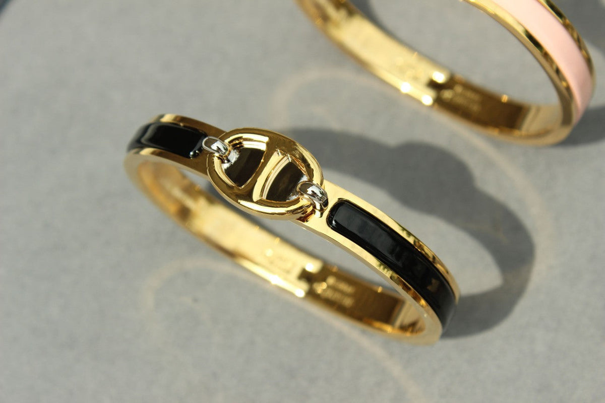 [⭐Maelin]CLIC CHAINE GOLD BRACELET