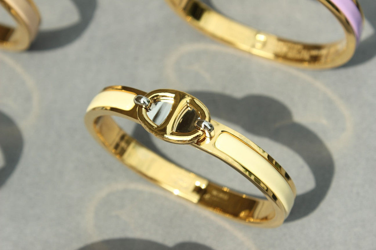 [⭐Maelin]CLIC CHAINE GOLD BRACELET