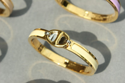 [⭐Maelin]CLIC CHAINE GOLD BRACELET