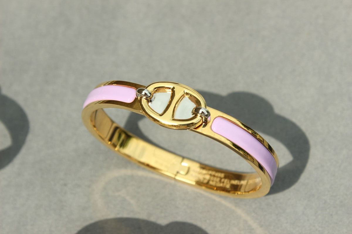 [⭐Maelin]CLIC CHAINE GOLD BRACELET
