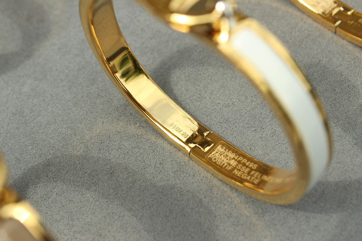 [⭐Maelin]CLIC CHAINE GOLD BRACELET