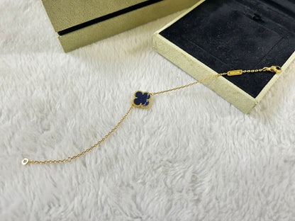 [⭐Maelin]CLOVER 1 MOTIF PIETERSITE BRACELET