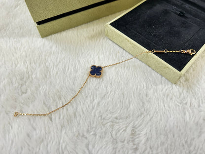 [⭐Maelin]CLOVER 1 MOTIF PIETERSITE BRACELET
