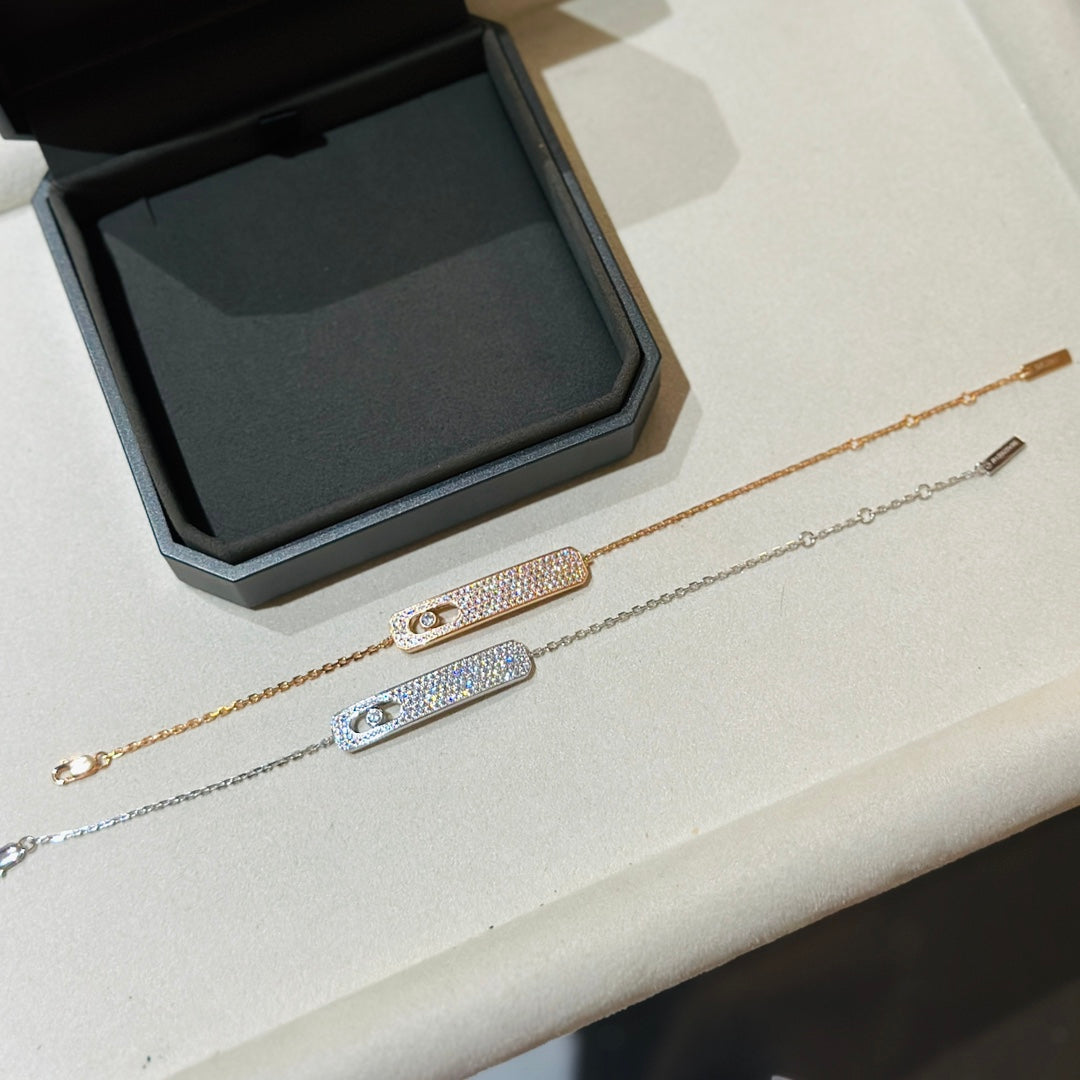 [⭐Maelin]MOVE CLASSIQUE DIAMOND PAVED BRACELET