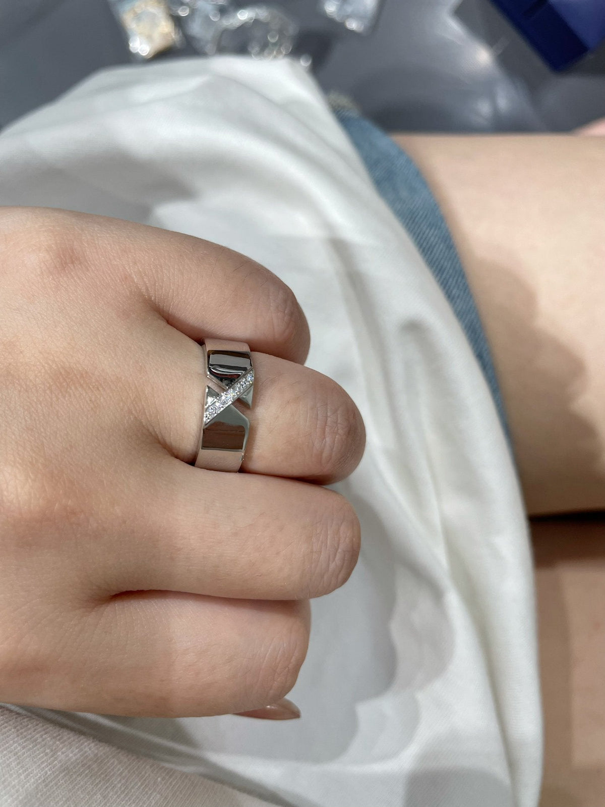 [⭐Maelin]LIENS EVIDENCE DIAOMOND RING