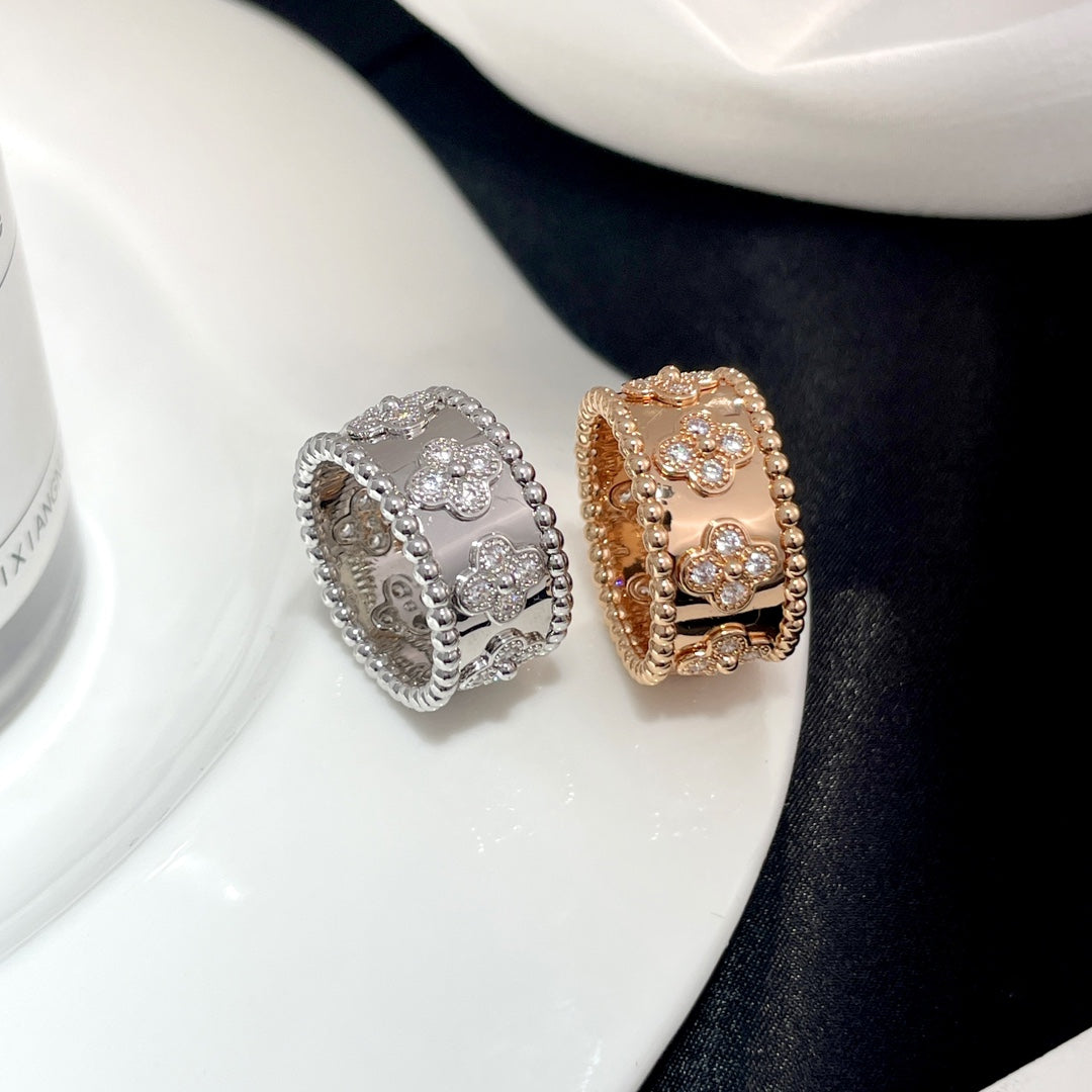 [⭐Maelin]PERLEE DIAMOND LARGE RING