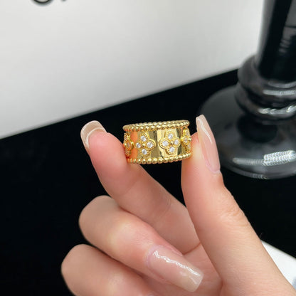 [⭐Maelin]PERLEE DIAMOND LARGE RING
