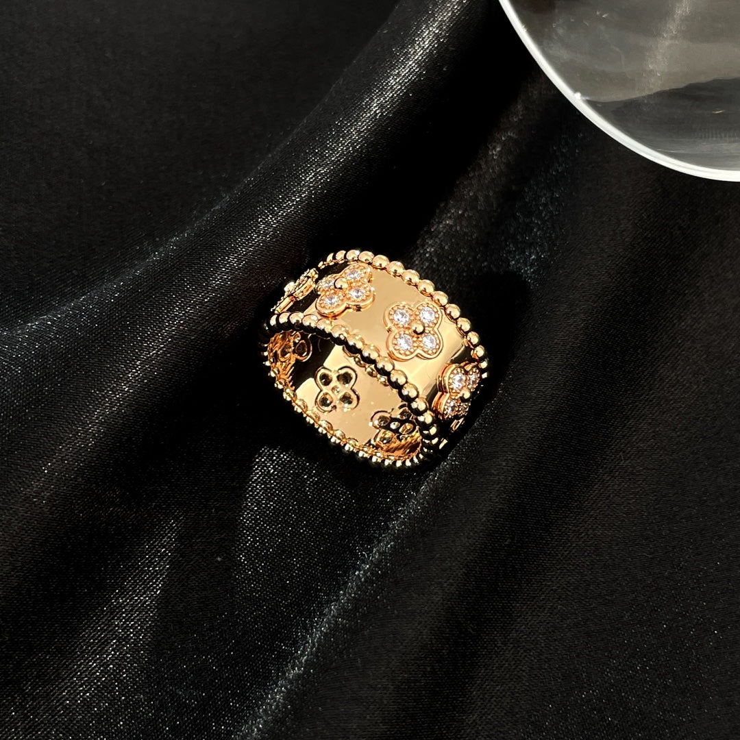 [⭐Maelin]PERLEE DIAMOND LARGE RING