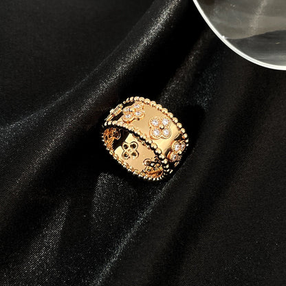 [⭐Maelin]PERLEE DIAMOND LARGE RING