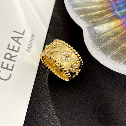 [⭐Maelin]PERLEE DIAMOND LARGE RING