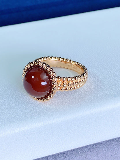[⭐Maelin]PERLEE COULEURS ROSE GOLD RING
