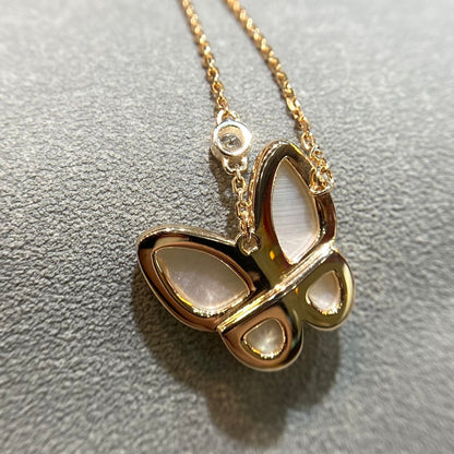 [⭐Maelin]BUTTERFLY MOP DIAMOND NECKLACE