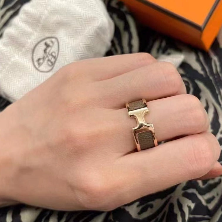 [⭐Maelin]OLYMPE PINK GOLD RING