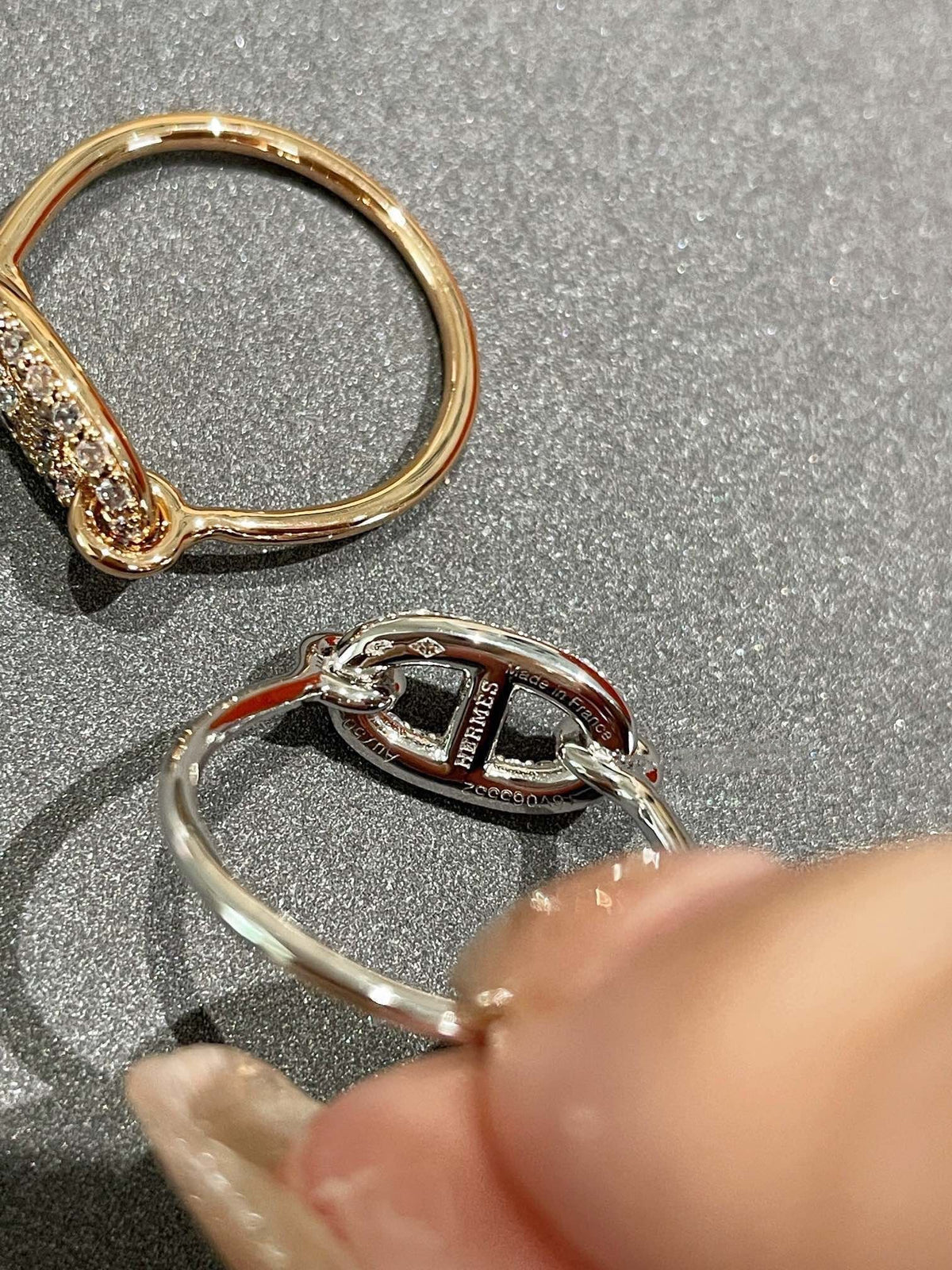 [⭐Maelin]RONDE SMALL DIAMOND RING