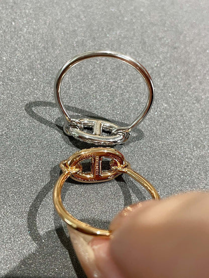 [⭐Maelin]RONDE SMALL DIAMOND RING