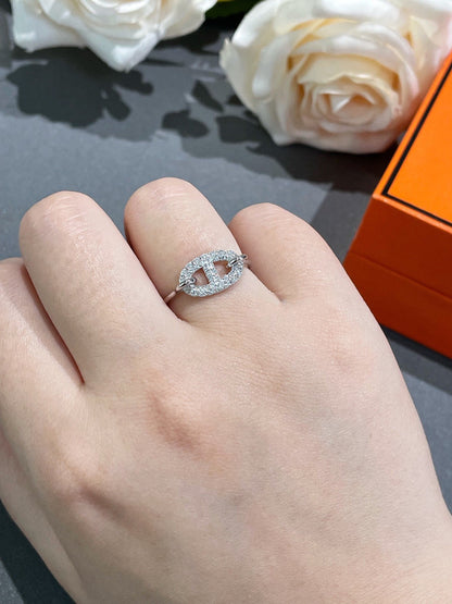 [⭐Maelin]RONDE SMALL DIAMOND RING