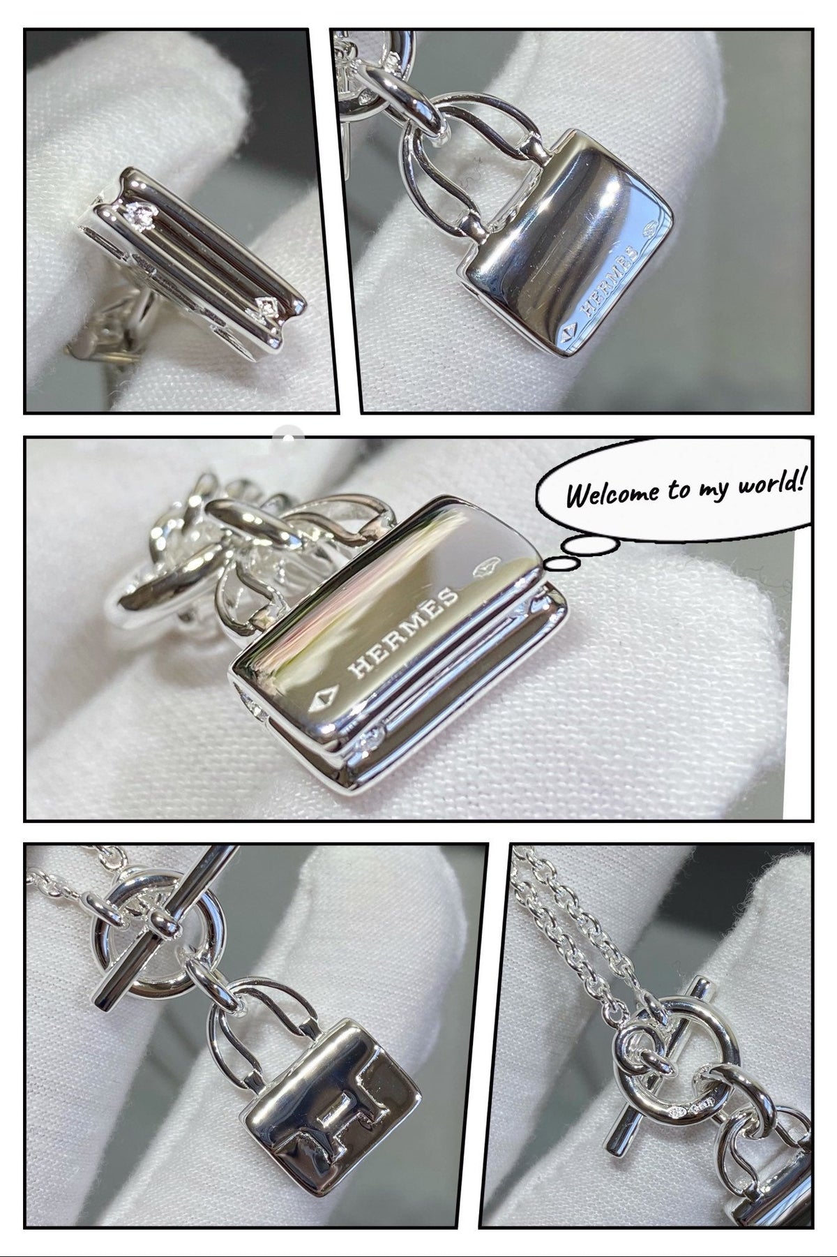 [⭐Maelin]CONSTANCE PEDANT SILVER NECKLACE