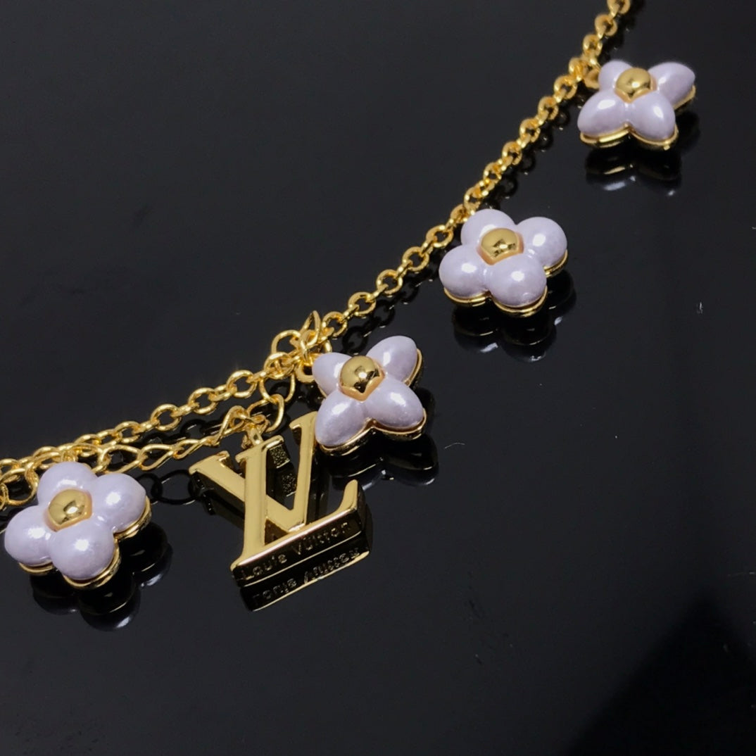 [⭐Maelin]LOGO 6 MOTIF STAR AND SUN GOLD BRACELET