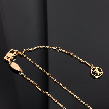 [⭐Maelin]COLOR BLOSSOM PINK MOP SUN GOLD NECKLACE