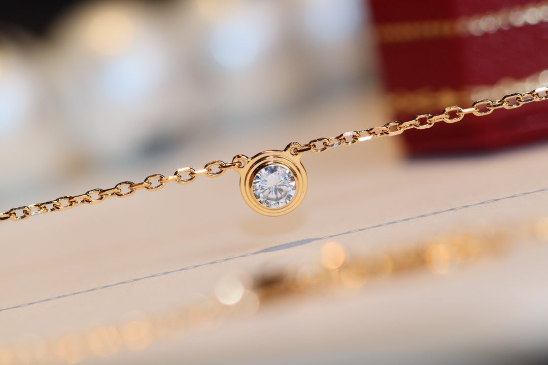 [⭐Maelin]DAMOUR DIAMOND NECKLACE