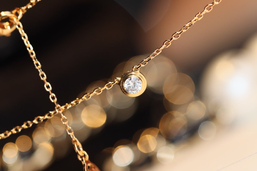 [⭐Maelin]DAMOUR DIAMOND NECKLACE