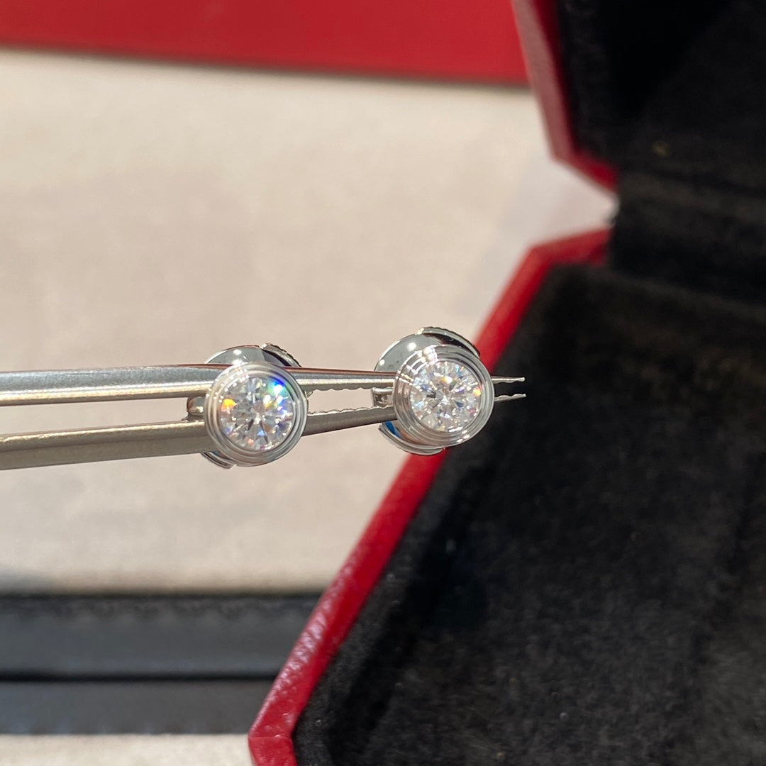 [⭐Maelin]DAMOUR DIAMOND EARRINGS