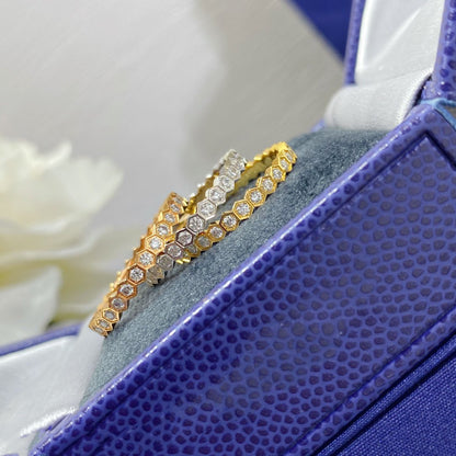 [⭐Maelin]BEE LOVE DIAMOND PAVED SMALL RING