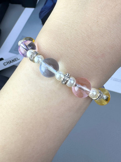 [⭐Maelin]Colorful Transparent Resin Bracelet