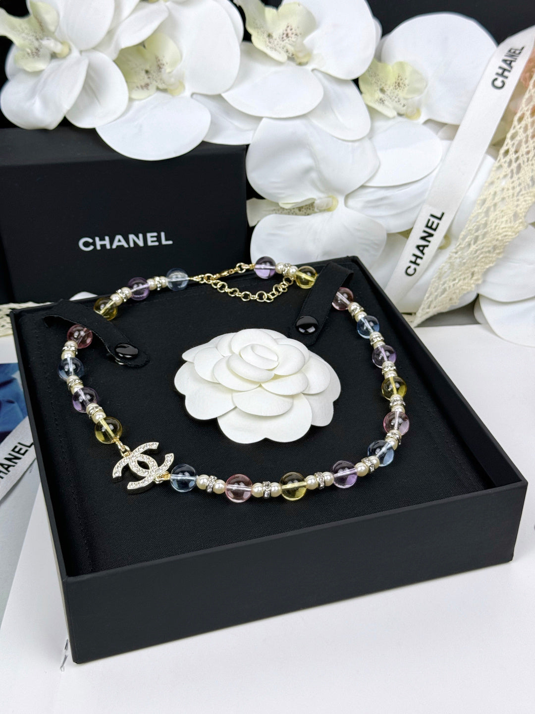 [⭐Maelin]26C New Spring Collection Colorful Transparent Resin Necklace