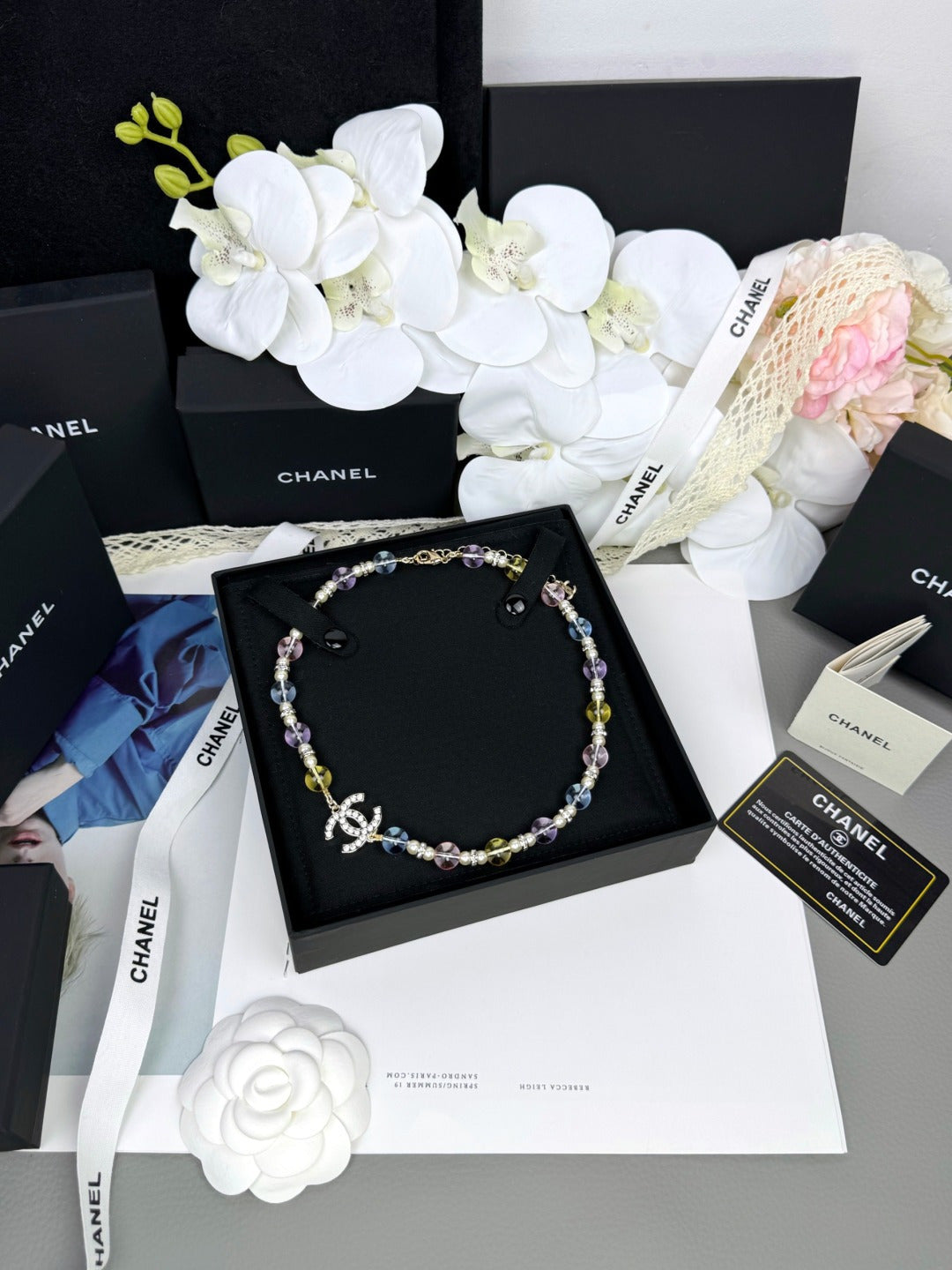 [⭐Maelin]26C New Spring Collection Colorful Transparent Resin Necklace