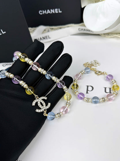 [⭐Maelin]26C New Spring Collection Colorful Transparent Resin Necklace