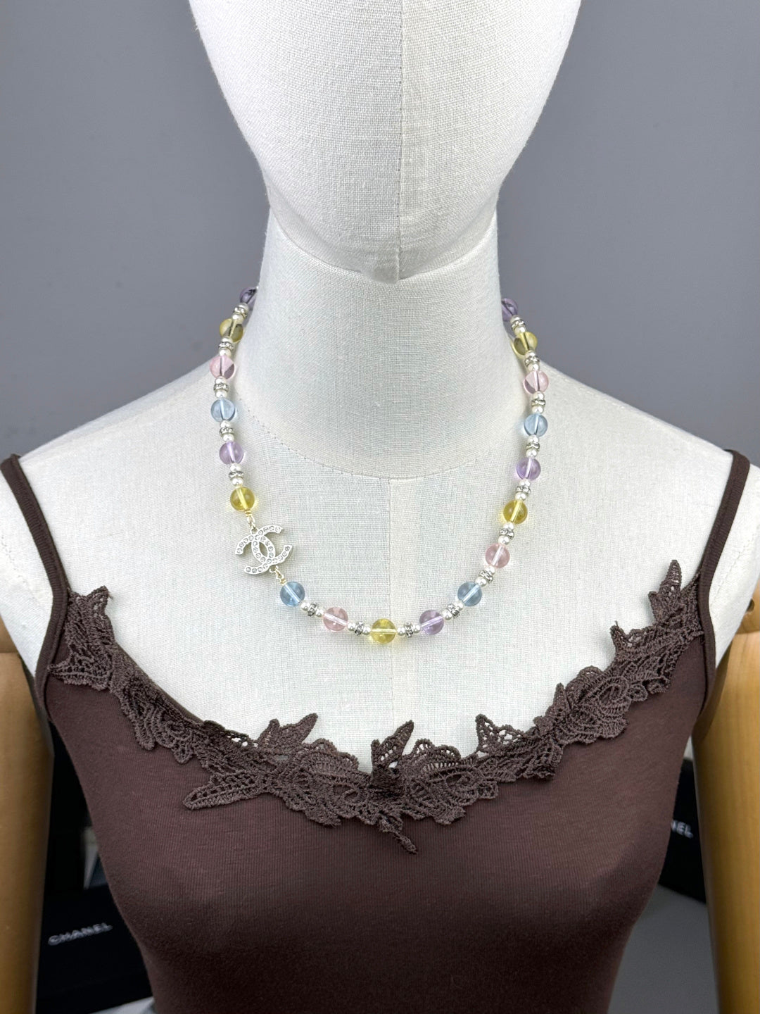 [⭐Maelin]26C New Spring Collection Colorful Transparent Resin Necklace