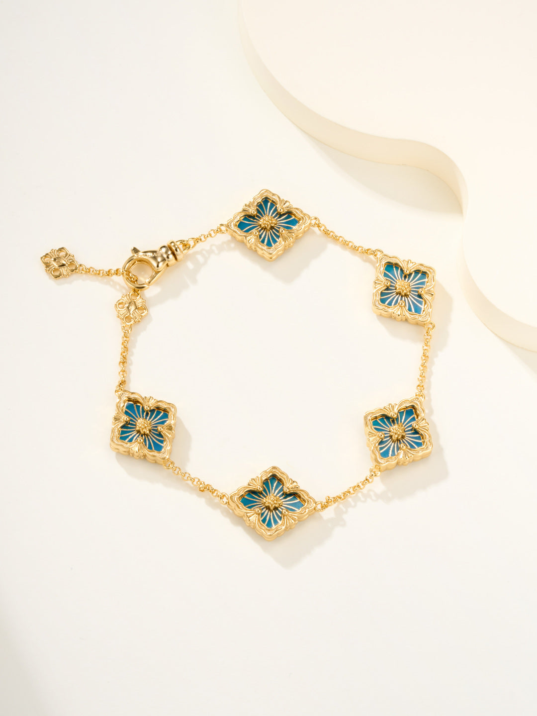 [⭐Maelin]B.C.L ENAMELED Five-Flower Bracelet（Various Colors)