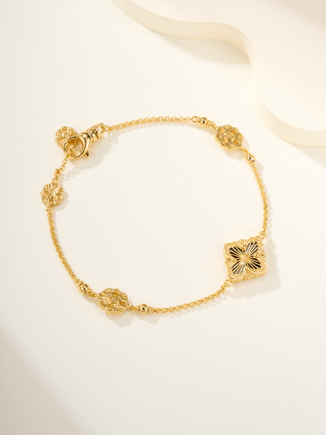 [⭐Maelin]B.C.L ENAMELED One-Flower Bracelet（Various Colors)