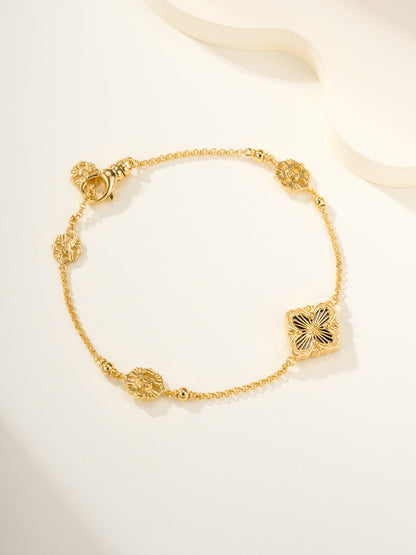 [⭐Maelin]B.C.L ENAMELED One-Flower Bracelet（Various Colors)