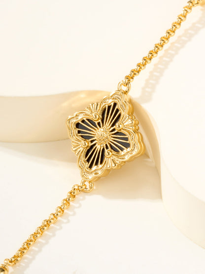 [⭐Maelin]B.C.L ENAMELED One-Flower Bracelet（Various Colors)