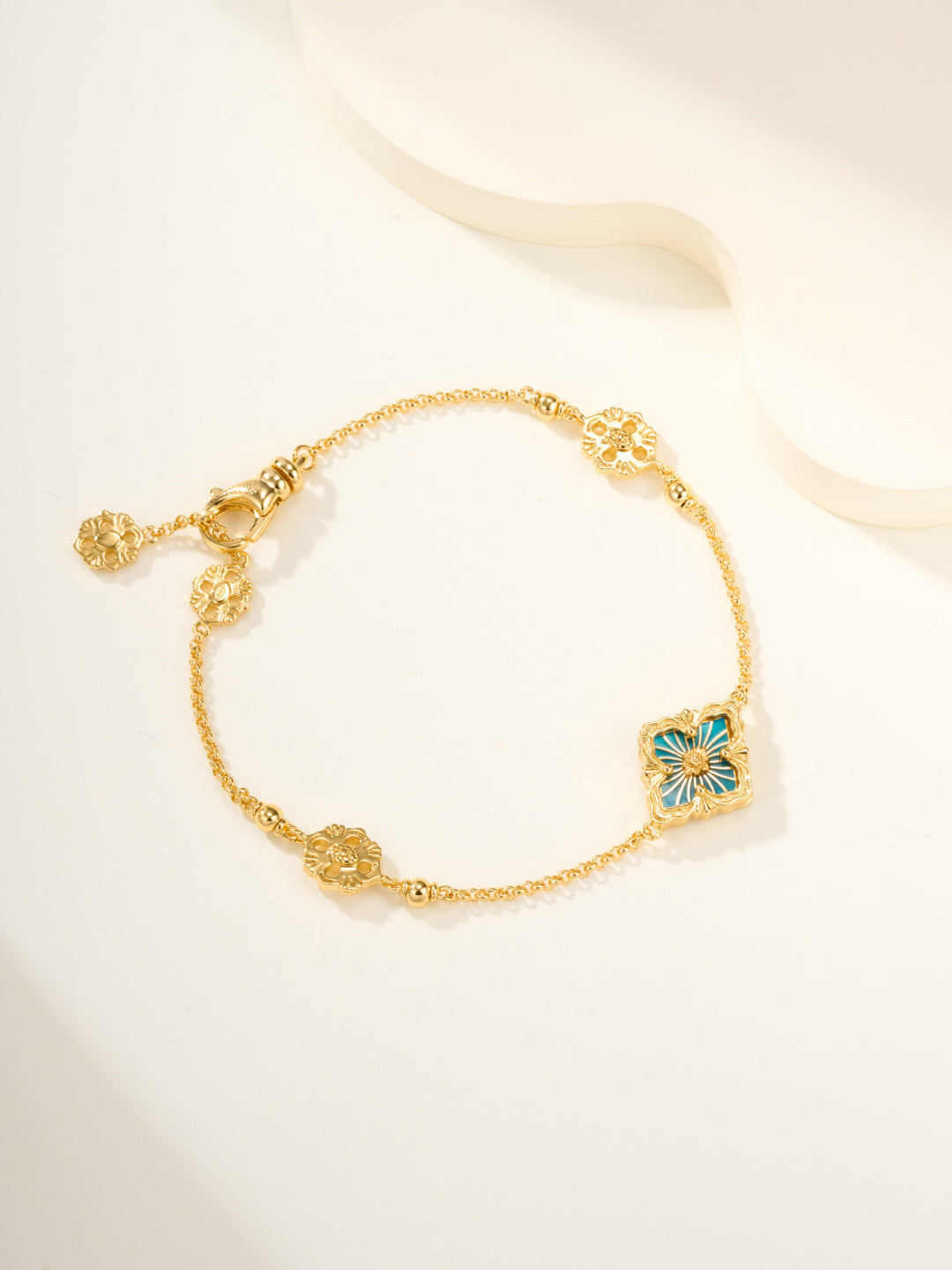[⭐Maelin]B.C.L ENAMELED One-Flower Bracelet（Various Colors)