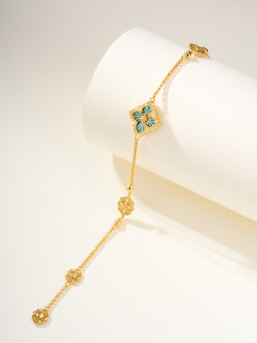 [⭐Maelin]B.C.L ENAMELED One-Flower Bracelet（Various Colors)